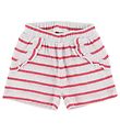 Name It Shorts - NbfHollie - Claret Red m. Striber