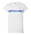 Mads Nrgaard T-shirt - Tuvina - Hvid m. Bl
