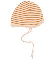 Mini A Ture Babyhjelm - Strik - Una - Apricot Gelato