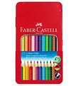 Faber-Castell Farveblyanter - Grip - Akvarel - 12 stk - Multi