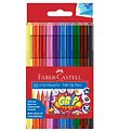 Faber-Castell Tuscher - Grip - 10 stk - Multifarvet