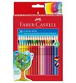 Faber-Castell Farveblyanter - Grip - Akvarel - 36 stk - Multifar