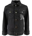 Dolce & Gabbana Denimjakke - Sort m. Patch