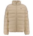 Tommy Hilfiger Dunjakke - Essential Light Down - Savannah Sand