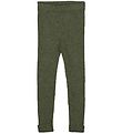 Fliink Leggings - Strik - Benna Rib - Burnt Olive