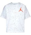 Jordan T-Shirt - Color Mix Speckle Aop - Hvid m. Prikker