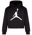 Jordan Httetrje - Cropped - Jumpman Core - Sort m. Hvid