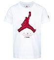 Jordan T-Shirt - Jumpman X Nike Action - Hvid m. Rød