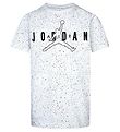 Jordan T-shirt - Color Mix Aop - Hvid m. Prikker