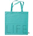 Design Letters Shopper - Life - Turkis