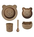 Liewood Spisesæt - Joana - Mr Bear Oat