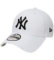 New Era Kasket - 940 - New York Yankees - Hvid