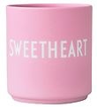 Design Letters Kop - Favourite Cups - Sweetheart - Pink