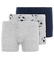 Name It Boxershorts - Noos - NmmTights - 3-pak - Grey Melange