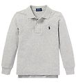 Polo Ralph Lauren Polobluse - Classics - Gråmeleret