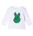 Stella McCartney Kids Bluse - Peace Leaf - Hvid