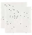 Done By Deer Stofble - 70x70 - 2-pak - White Dreamy Dots