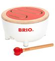 BRIO Toddler Tromme - Rd/Hvid 30181