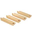 BRIO Lige Skinner - 4 dele - Medium - Træ 33335