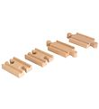 BRIO World Lige Skinner - 4 dele - Mini - Træ 33393