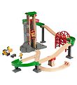 BRIO World Togbane m. Lagerbygning - 32 dele - Løft & Læs 33887