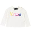 Versace Bluse - Hvid m. Logo