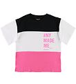 DKNY T-shirt - Sort/Hvid/Pink