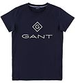 GANT T-shirt - Lock-Up - Navy