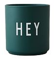 Design Letters Kop - Favourite Cups - Porceln - Mrkegrn Hey