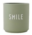 Design Letters Kop - Favourite Cups - Porceln - Grn Smile