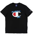 Champion Fashion T-shirt - Sort m. Logo