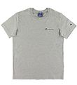 Champion Fashion T-Shirt - Grmeleret m. Logo