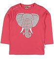 DYR Bluse - DYRSnarl - Pink m. Elefant