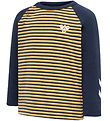Hummel Bluse - hmlStanton - Gul/Navy