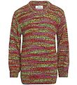 Mads Nrgaard Bluse - Akryl/Uld - Kollina - Multi Neon Orange