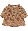 Mini A Ture Kjole - Fljl - Ama - Sweet Curry m. Blomster