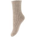 Joha Strmper - Uld - Lys Beige