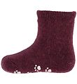 Joha Strmper - Uld - Lilla m. Anti-slip