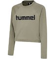 Hummel Sweatshirt - hmlGrace - Støvet Grøn