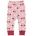 Katvig Leggings - Uld - Rosa m. bler