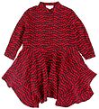 Stella McCartney Kids Kjole - All Is Love - Sort/Rd