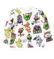 Stella McCartney Kids Bluse - Music Monsters - Hvid