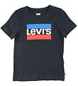 Levis T-shirt - Sort m. Logo