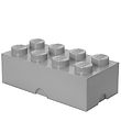 LEGO Storage Opbevaringsboks - 8 Knopper - 50x25x18 - Lysegr