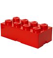 Lego Storage Opbevaringsboks - 8 Knopper - 50x25x18 - Rød