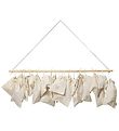 Ferm Living Julekalender - 24 bags - 100 cm - Off-White