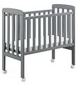 Bino Bedside Crib - By-My-Side - 90x46x88 cm - Grå