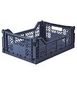 Aykasa Foldekasse - 40x30x15 cm - Midi - Navy