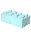 LEGO® Storage Opbevaringsboks - 8 Knopper - 50x25x18 - Aqua Ligh