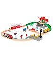 BRIO Legetøj - Centralstation sæt - 37 dele 33989